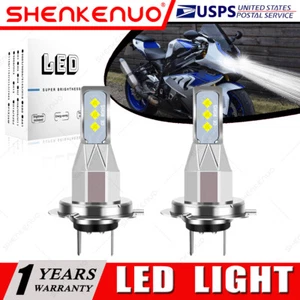 Para BMW HP2 Sport HP4 - 2x H7 Bombillas LED 55W Alta Potencia 6000K Blanco - Imagen 1 de 12