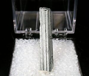 MINERALS : TALL AND TERMINATED STIBNITE CRYSTAL FROM CHINA