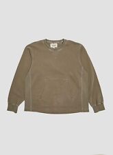 Nigel Cabourn Training Pocket Sweater in USMC Green Various Sizes