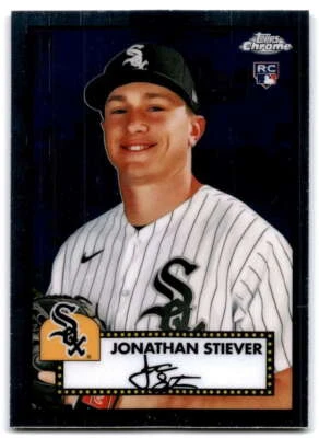 2021 Topps Chrome Platinum Anniversary #33 Jonathan Stiever  RC Rookie V97186 - Image 1 of 2
