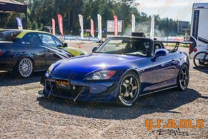 Honda S2000 Stoßstange vorne Kohlefaser Canards, passt für die meisten Stoßstangen, Performance v8 - Bild 1 von 12