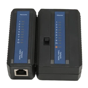 Network Cable Tester LAN Cable Telephone Line Dual Purpose Maintenance Tool NEW - Afbeelding 1 van 12