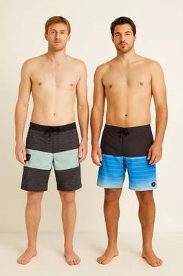 Rip Curl Mirage Board Shorts Men's Size 34 Blue Swim Trunks Surfer Lot Of 2 - Image 1 of 4