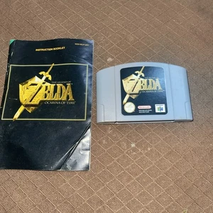 The Legend of Zelda: Ocarina of Time - N64 cartridge (Unboxed) with Manual - Picture 1 of 3