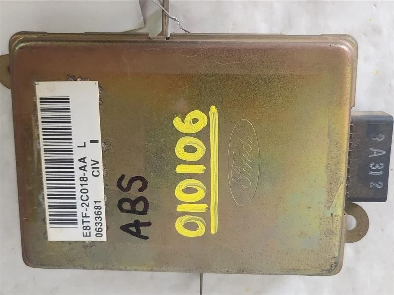 Chassis ECM ABS Left Hand Firewall Fits 87-89 FORD E150 VAN 3791293 Foto 1 de 4