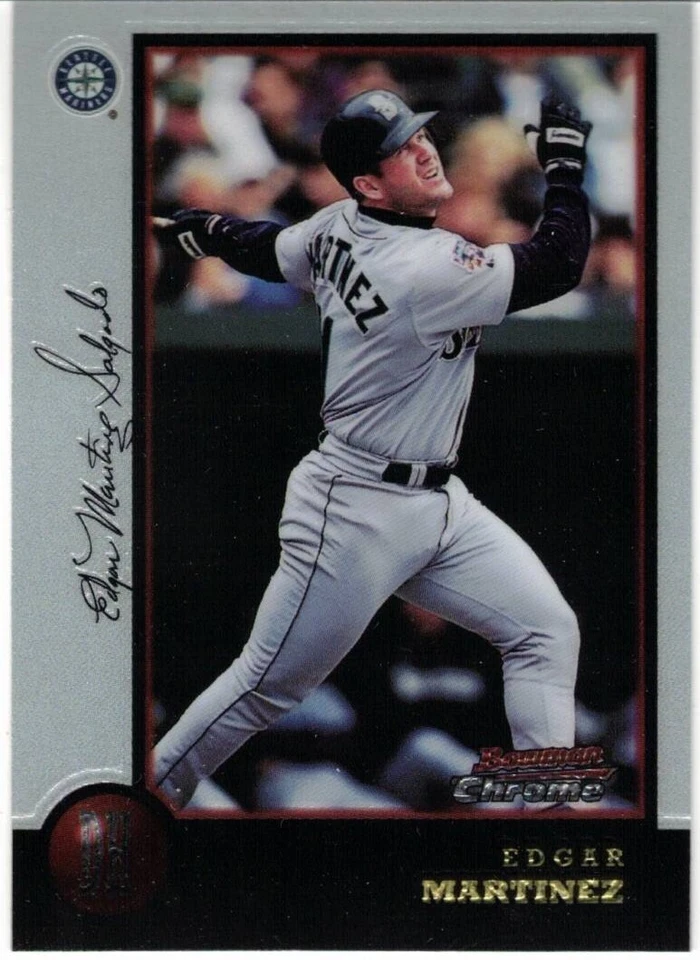 Edgar Martinez 1998 Bowman Chrome - Image 1 of 1