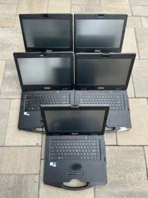 Lote de 5 Laptop Getac S410 Resistente Como Está Core i5-6300U @2.40GHz 4GB Táctil 4G Foto 1 de 4