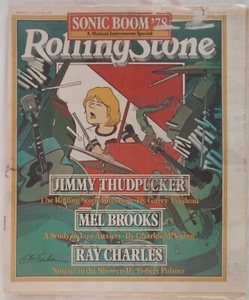 Rolling Stone Magazine #258 (Feb. 9, 1978) Ray Charles, Mel Brooks,Garry Trudeau - Foto 1 di 12