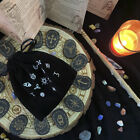 Wood Runes Stone Set Witches Rune Set 14 PCS Engraved Rune Symbol for Divinat~uk