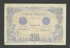 France 20 francs 1913 P68b About Very Fine World Paper Money