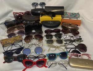 Vintage Brille Sonnenbrille Menge 32 Brille Katzenauge modern großes Auge CK Revo Chloe - Bild 1 von 17