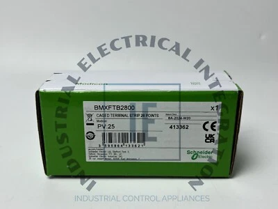 New In Box BMXFTB2800 Schneider Modicon BMX-FTB-2800 - Image 1 of 4