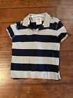 Urban Outfitters Light Navy Blue And Grey Polo Shirt  Size Large