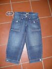C.O.D. JOKER Caprihose Shorts knielange Jeans ISABELLA 4070/21 blau NEU
