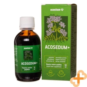 ACONITUM ACOSEDUM+ 50ml Liquid Valerian Nervous System Food Supplement - Picture 1 of 24