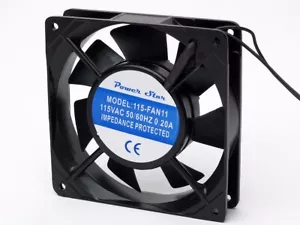 Power Star Fan Axial 115V 4.5" Inch 120x25mm Metal Case Casing 115 V Volt - Picture 1 of 1