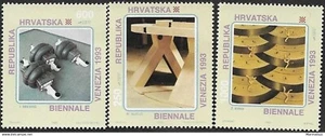 SKV) 1993. Croatia. Paintings. 3 stamps. mnh. - Picture 1 of 1
