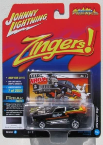 JOHNNY LIGHTNING 2017 STREET FREAKS ZINGERS! 1972 CHEVY VEGA BLACK MAGIC 1/2,500 - Picture 1 of 3