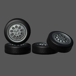 Alfa Romeo 155 Q4 WHEELS 1/87 1/64 1/43 1/32 1/24 1/18 1/12 HOT Tamiya IXO Norev - Picture 1 of 3
