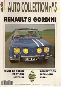 AUTO COLLECTION 5 RENAULT 8 GORDINI 1100 RENAULT 8 GORDINI 1300 R8 GORDINI - Imagen 1 de 1