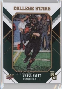 Parche de novato RC 2015 Upper Deck College Tribute Manufactured Bryce Petty #CM-181 - Imagen 1 de 3