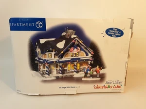 Department 56 Snow Village ~ The Jingle Bells House 55380 (missing people) - Picture 1 of 12