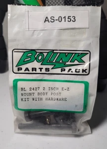 Bolink BL-2427 2" E-Z Mount Body Post Kit w/ Hardware – Vintage RC Parts Pack - Picture 1 of 2