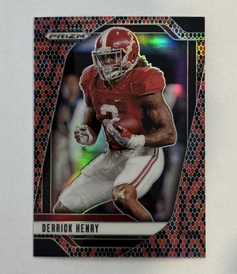 DERRICK HENRY 2025 Prizm DP #171 (SNAKESKIN PRIZM) SP🔥Ravens / Titans / Bama🔥 Foto 1 de 2