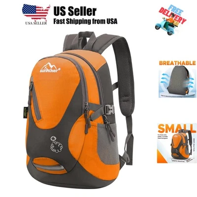 Mochila de viagem pequena resistente à água para ciclismo leve dia... - Imagem 1 de 4