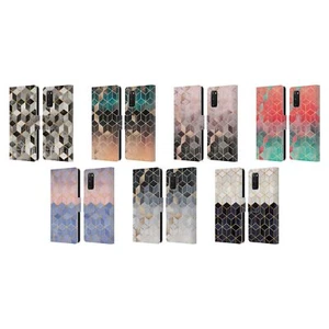 ELISABETH FREDRIKSSON COLLEZIONE CUBI CUSTODIA COVER A PORTAFOGLIO PER SAMSUNG 1 - Foto 1 di 8