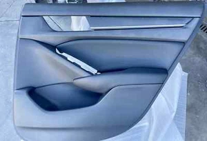 2023-2024 HONDA ACCORD OEM REAR RIGHT INTERIOR DOOR TRIM PANEL BLACK - Picture 1 of 2