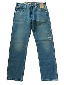 Nuevos Jeans LEVI'S SilverTab Para Hombres Pierna Recta W32 x L32 Sueltos Relajados 100% Algodón - Imagen 1 de 6