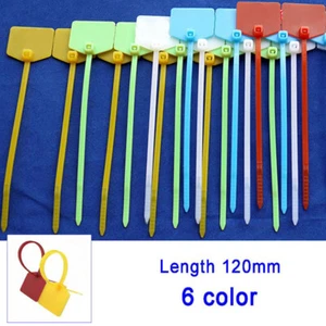 120mm Number Mark Ties Tag Ethernet Wire Power Cable Label Power-Cable-Ties-Clip - Picture 1 of 5