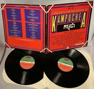 LP VARIOUS Concerts For The People Of Kampuchea (2LPs OG Vinyl, SD 2-7005) NM/EX - Imagen 1 de 6
