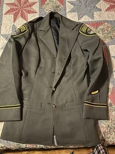 Vintage California Department Of Corrections Polyester Class, A Jacket Size 8 W - Picture 1 of 10