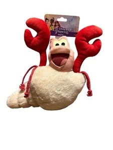 Disney Princess Sebastian Squeaky Plush Dog Toy NWT - Picture 1 of 3
