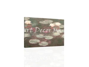 Pink Water Lilies- Monet - GICLEE ART PRINT 12 x 15 Many Sizes - Picture 1 of 1