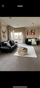 Leather Lounge Suite - Picture 1 of 5