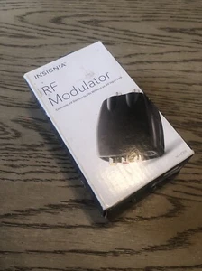 Insignia RF Modulator. Connects AV devices to TV without AV input jack  - Picture 1 of 4
