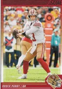 Zwei Karten Lot 2024 Score Football Brock Purdy #244 San Francisco 49ers - Bild 1 von 1