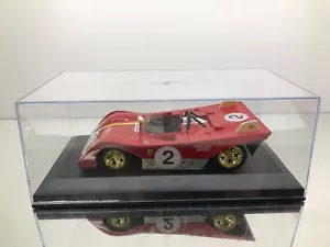 SHELL COLLEZIONE DUTCH FERRARI 312P 1972 #2 ICKX ANDRETTI-1:18- GOOD IN SHOWCASE - Imagen 1 de 9
