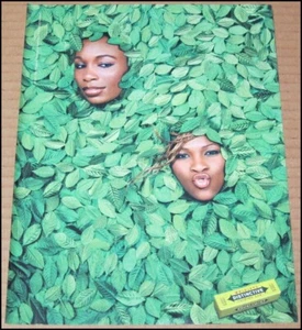 2001 Wrigley's Double Mint Gum Print Ad Advertisement Vintage Doublemint Serena - Picture 1 of 5
