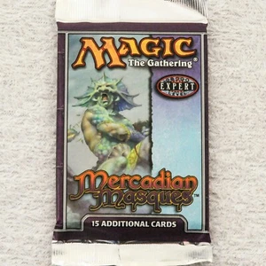 MTG: MERCADIAN MASQUES - Sealed Booster Pack from Box - Magic - English - Picture 1 of 3
