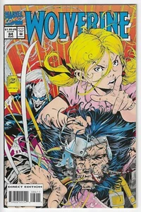 WOLVERINE #84 (1988) ELSIE DEE & ALBERT ~ NEAR MINT+ 9.6 - Picture 1 of 2