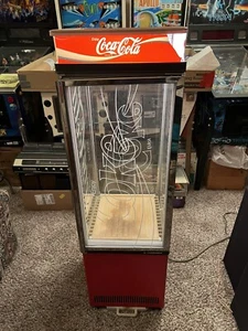 Vintage Antique Coca Cola Coke Refrigerator 1970s Original Partially Restored - Picture 1 of 12