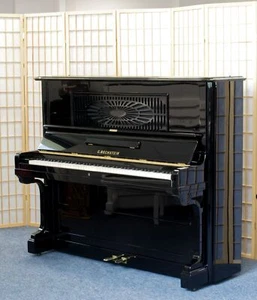 C. Bechstein Klavier 129 cm, gebraucht, Generalreparatur, schwarz mit Garantie - Bild 1 von 8