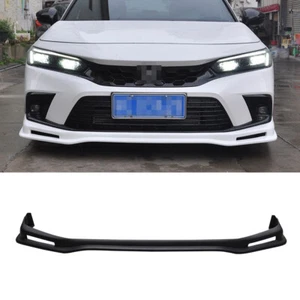 ABS SP Style Front Spoiler Splitter Bumper Lip For Honda Civic 11th FL1 FL4 22UP - Foto 1 di 17