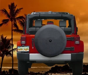 SpareCover Brawny Series 35" Fits 2018 + Jeep Wrangler JL Tire Cover 82215434 - Picture 1 of 7