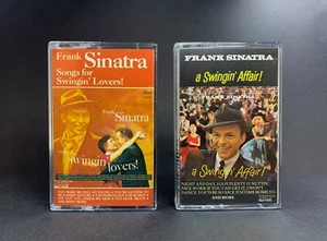 Frank Sinatra SONGS FOR SWINGIN LOVERS/A SWINGIN AFFAIR Cassettes **NEAR MINT** - Picture 1 of 13