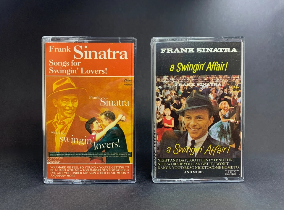 Frank Sinatra SONGS FOR SWINGIN LOVERS/A SWINGIN AFFAIR Cassettes **NEAR MINT** - Image 1 of 4